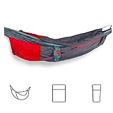 360 ThermaQuilt 3-in-1 Hammock Underquilt, Blanket and Sleeping Bag (Red/Crimson)