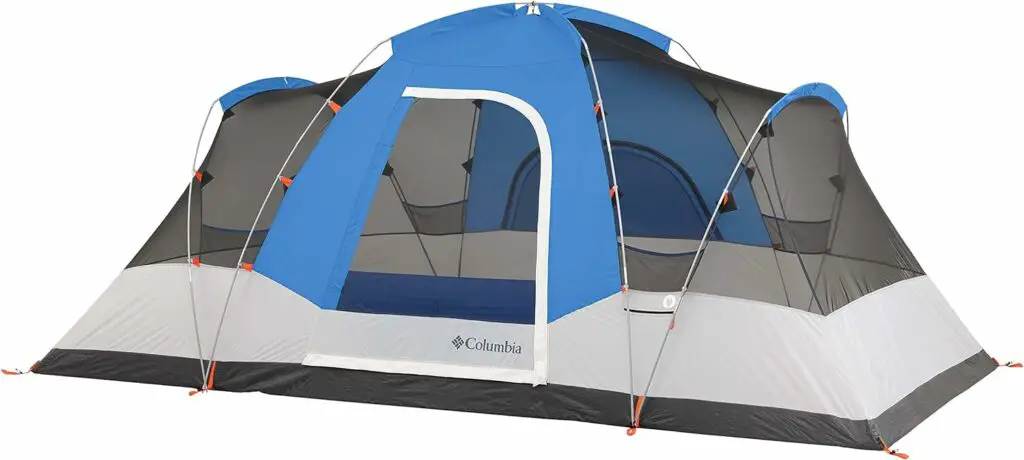 Columbia Tent - Dome Tent | 3 Person Tent, 4 Person Tent, 6 Person Tent,  8 Person Tents | Best Camp Tent for Hiking, Backpacking,  Family Camping