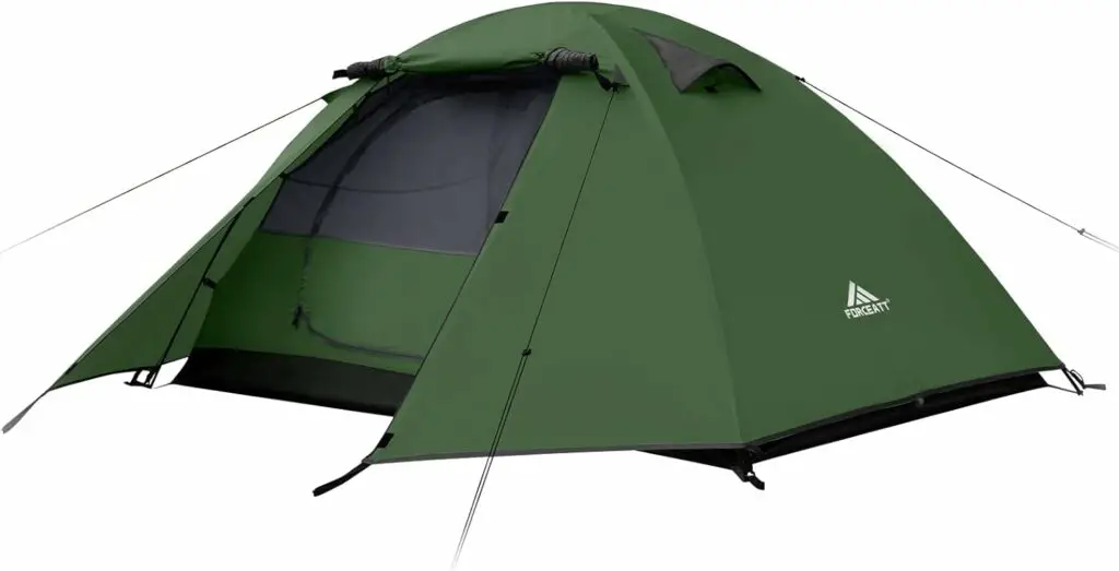 Forceatt Camping Tent 2/3/4 Person, Professional Waterproof  Windproof Lightweight Backpacking Tent Suitable for Outdoor,Hiking,Glamping, Mountaineering and Travel